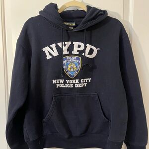 NYPD Navy Blue Hoodie